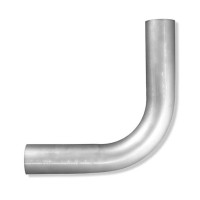 Труба гнутая Ø63, угол 90°, длина 400 мм (алюминизированная сталь)