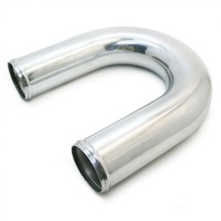 Алюминиевая труба ∠180° Ø57 мм (длина 600 мм)