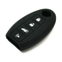 Чехол ключа силиконовый для Nissan (4 кнопки)