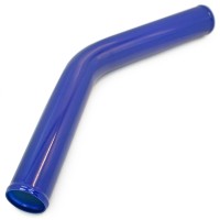 Алюминиевая труба ∠45° Ø70 мм (длина 600 мм) (синий)